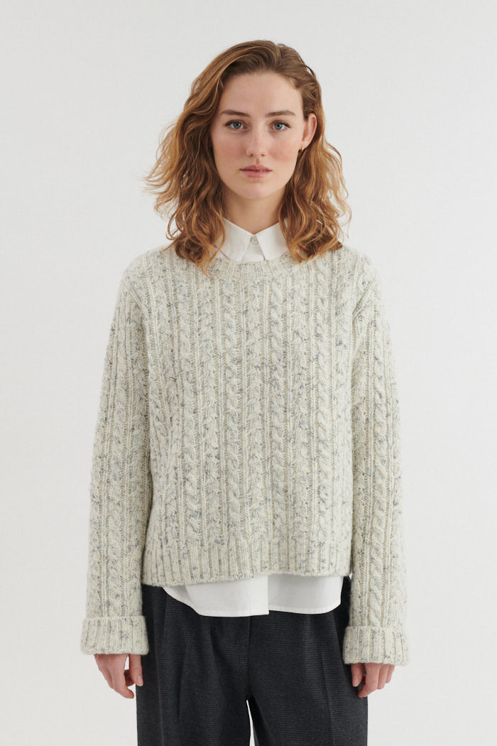 Basic Apparel Asta Sweater Sweaters 904 Dutch Blue